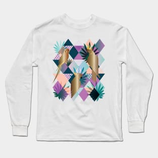 Cute Galah Cockatoo Tropical Long Sleeve T-Shirt